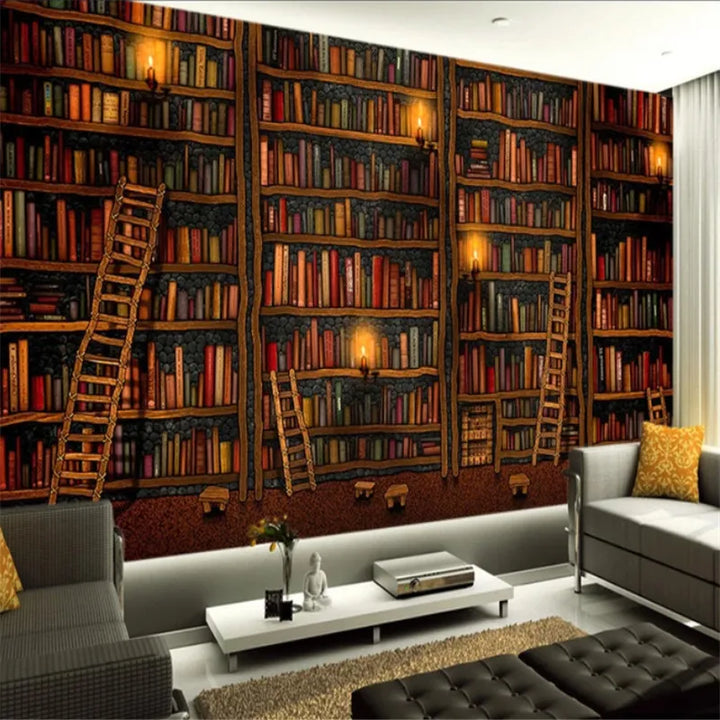 Aesthetic Bookshelf Wallpaper