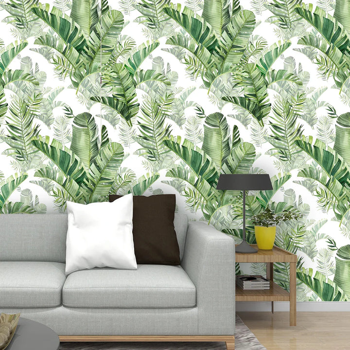 Banana Leaf Peel And Stick Wallpaper