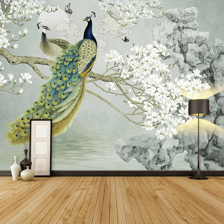 Beautiful Color Peacock Wallpaper