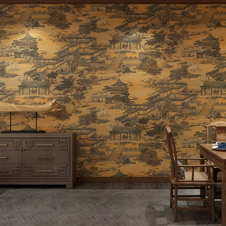 Chinoiserie Wallpaper Mural