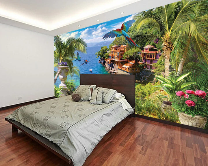 Coastal Bedroom Wallpaper