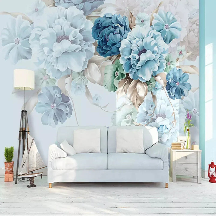 Flower Wall Paper Design