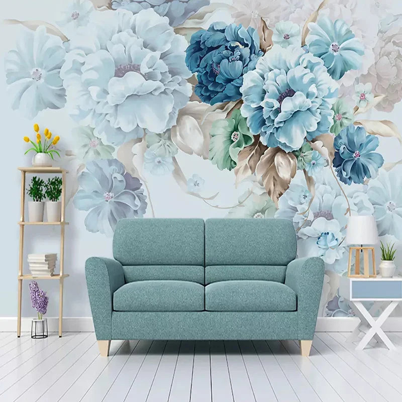 Flower Wall Paper Design