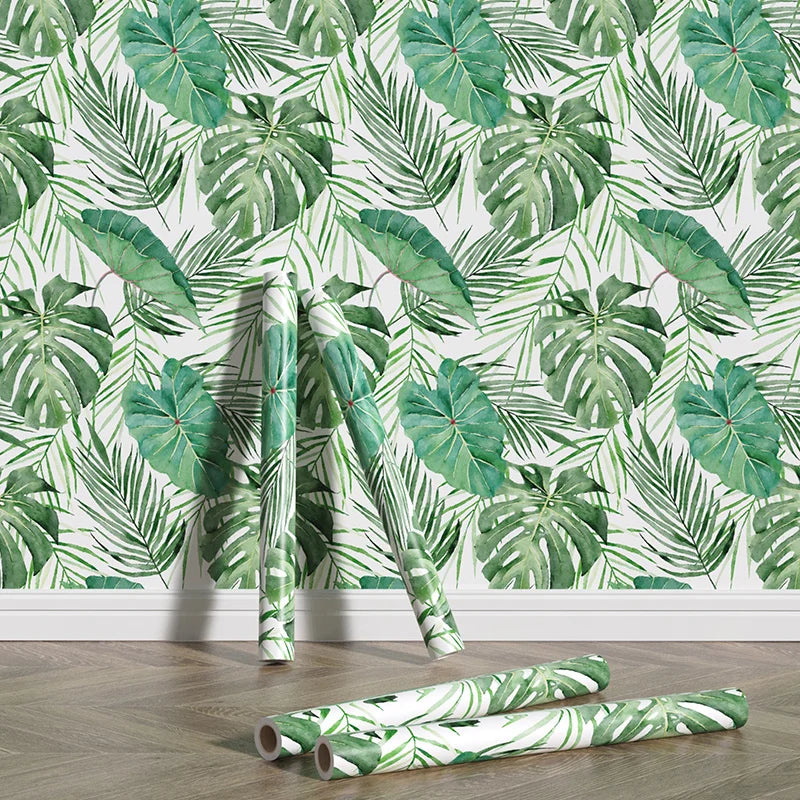 Green Leafy Wallpaper