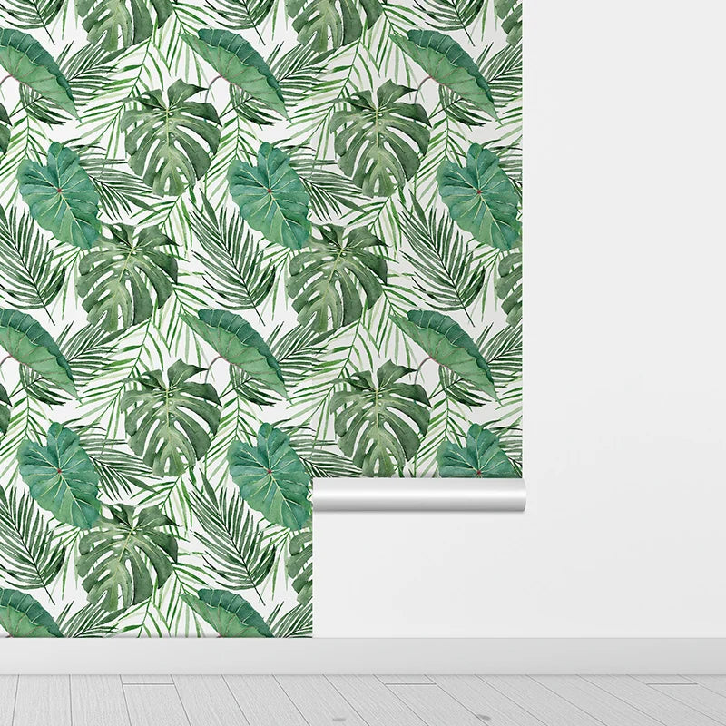 Green Leafy Wallpaper