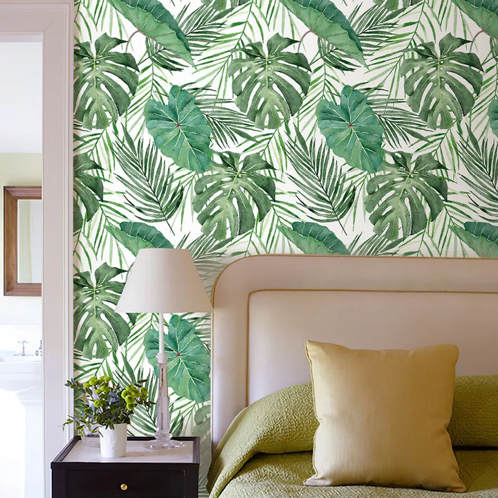 Green Leafy Wallpaper