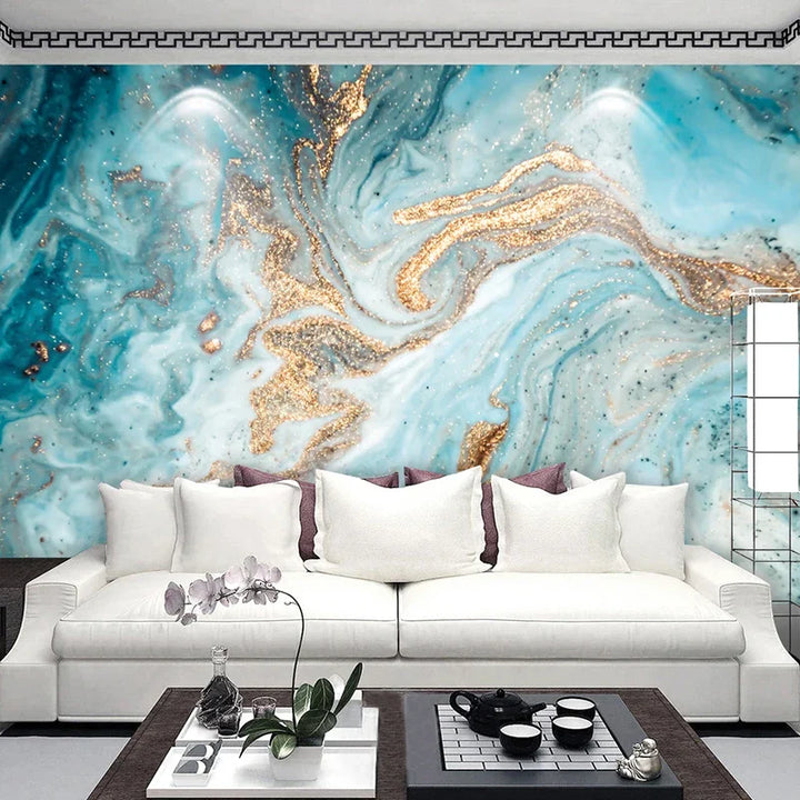 Marble Wallpaper On Wall