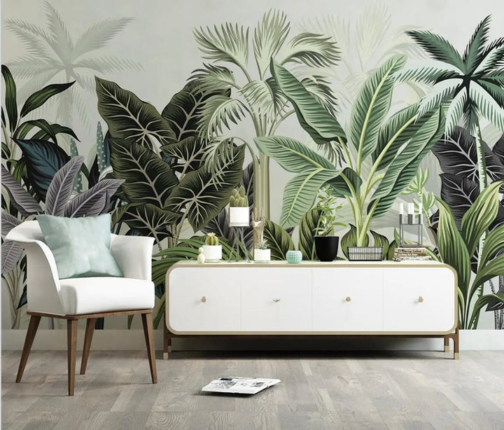 Palm Tree Leaves Wallpaper