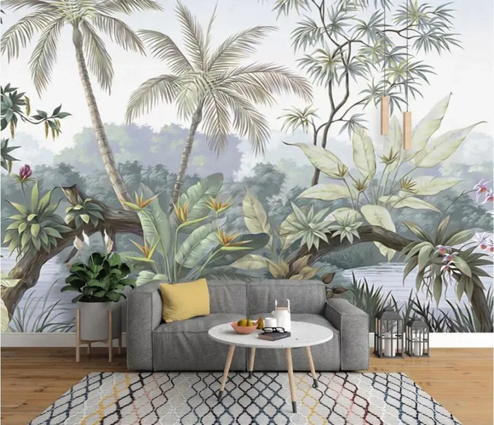 Palm Tree Wallpaper Mural