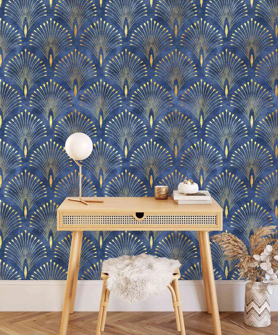 Peacock Peel And Stick Wallpaper