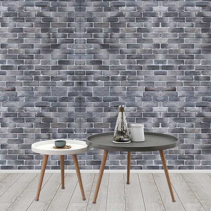 Peel And Stick Faux Stone Wallpaper