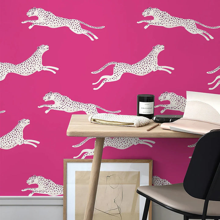 Pink Cheetah Print Wallpaper