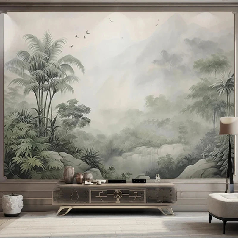 Retro Palm Tree Wallpaper