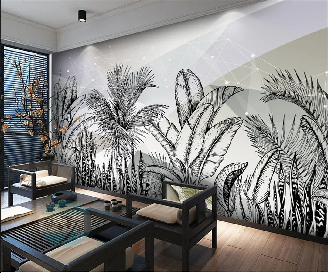 Tropical Mural Wallpaper