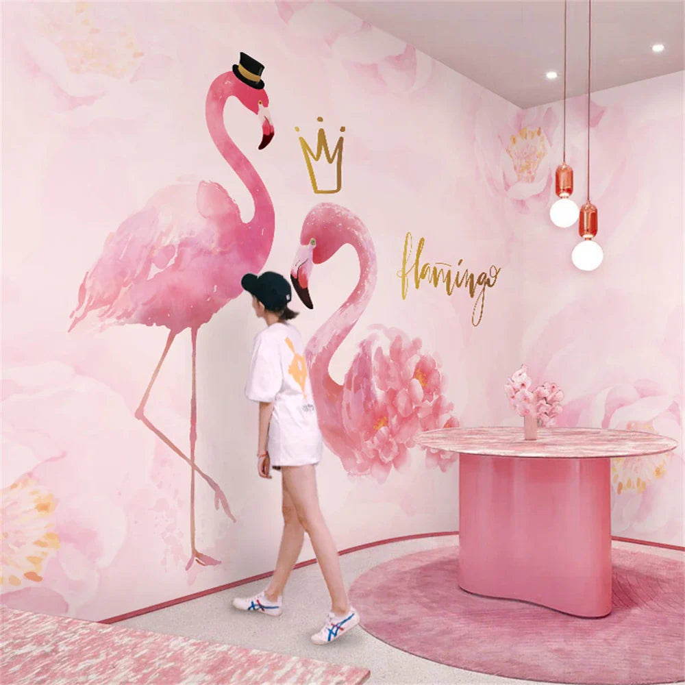 Wallpaper Flamingo